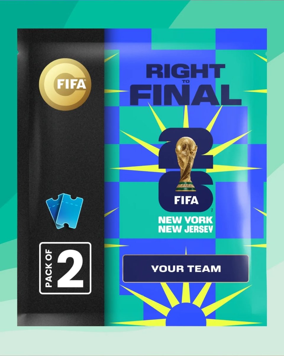 modex_tech's tweet image. Think your team has what it takes to reach the @FIFAWorldCup Final? Back them now on @FIFACollect and you could be there when it matters most!

Click on the link to get your Right-to-Final Ticket Bundle!
➡️collect.fifa.com/right-to-final