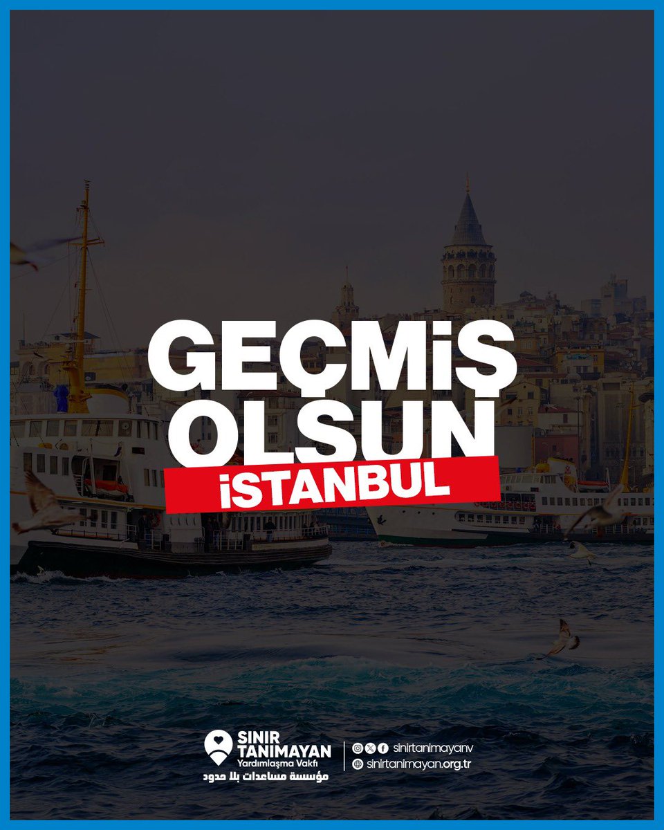 İstanbul’da meydana gelen ve çevre illerde de hissedilen depremden etkilenen tüm vatandaşlarımıza geçmiş olsun dileklerimizi iletiyoruz.