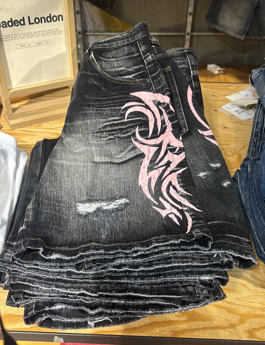 someone needs to get phil to buy these jorts with his blonde hair he would EAT