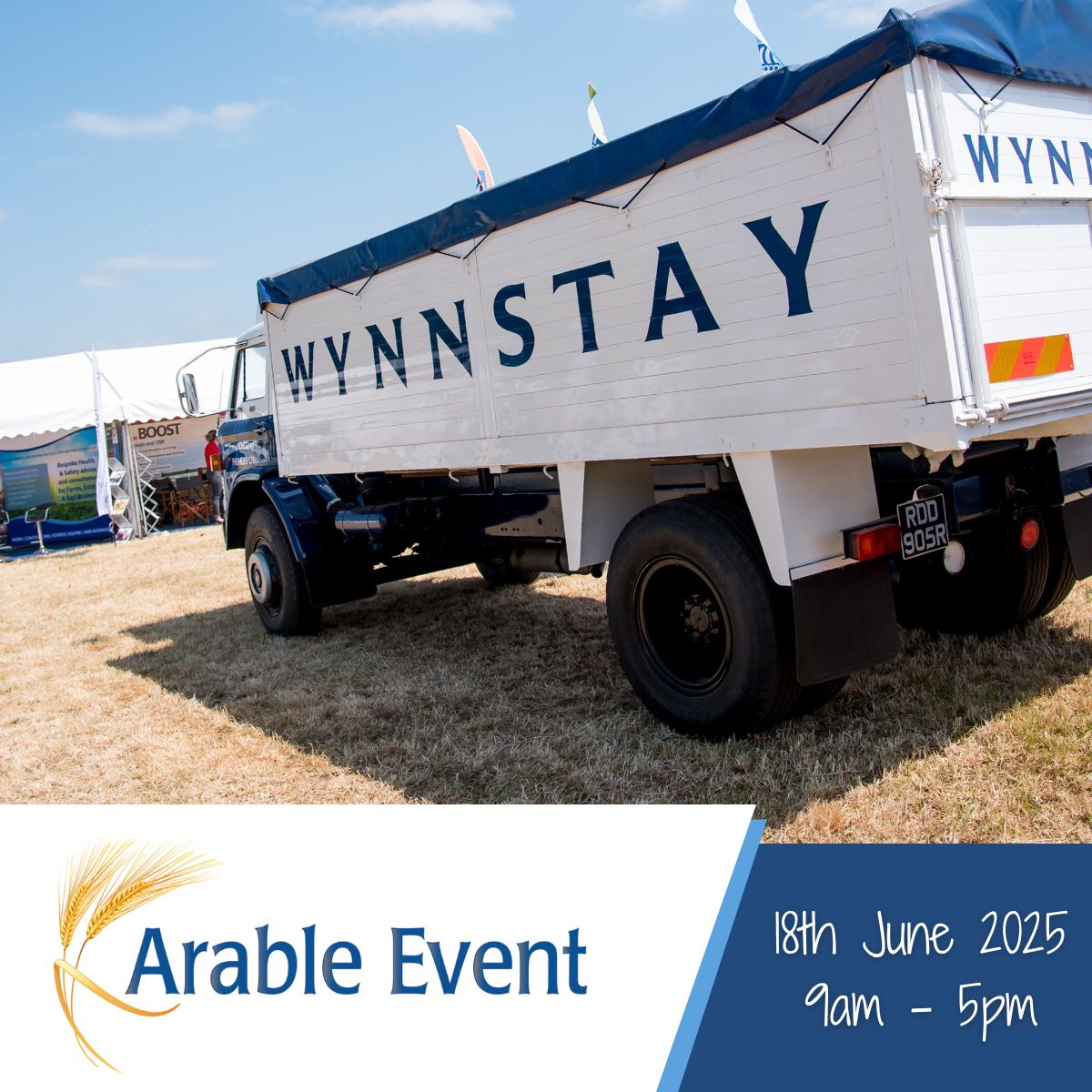 #SponsorSpotlight
🌾 Today we're shouting about @WynnstayAgri - our incredible event co-organiser and main sponsor.

Wynnstay brings together deep agricultural expertise and market insight to help you prepare for a successful harvest and drilling season.