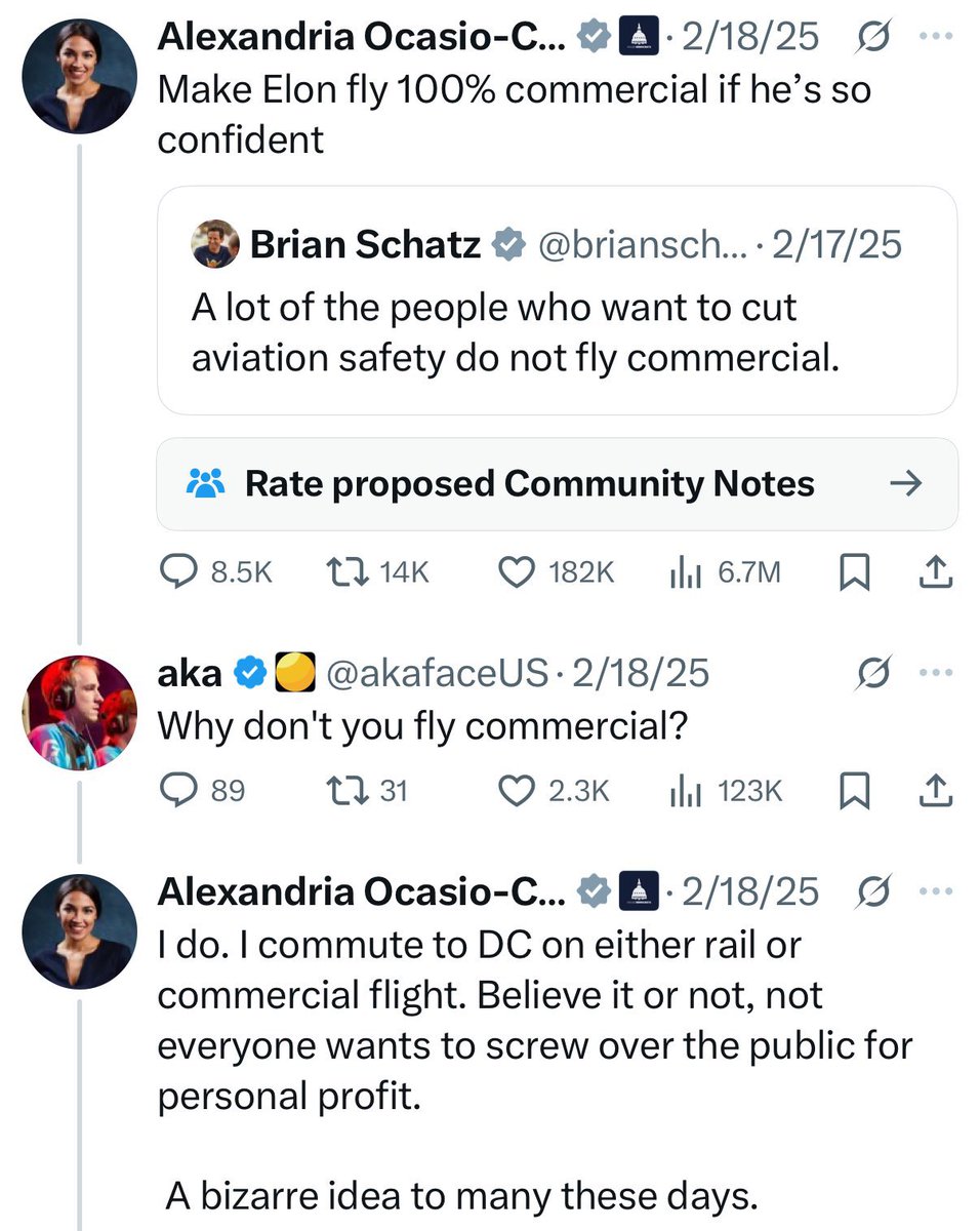 libsoftiktok's tweet image. AOC then                           AOC now

Any comment @AOC??