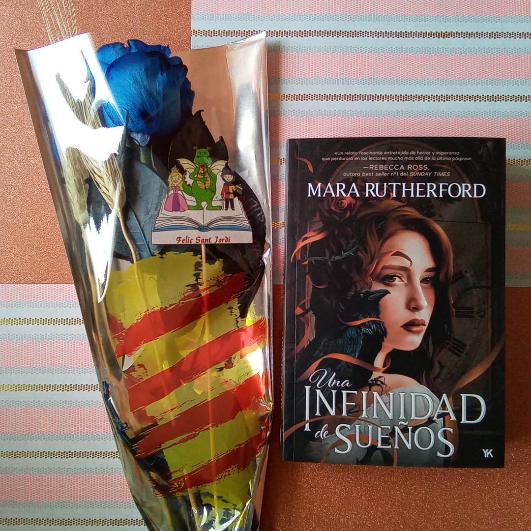 MiradaLectora's tweet image. #feliçsantjordi2025📖🌹🐲 a todos!!! 😄
PD: Me he enamorado del detalle de edición de esta novela 😍
#miradalectora #santjordi #libros #rosas #libro #annalectora #llibre #unllibreiunarosa #annamateu #rosaazul #novela #catalunya #rosablava #unainfinidaddesueños #diadelllibre