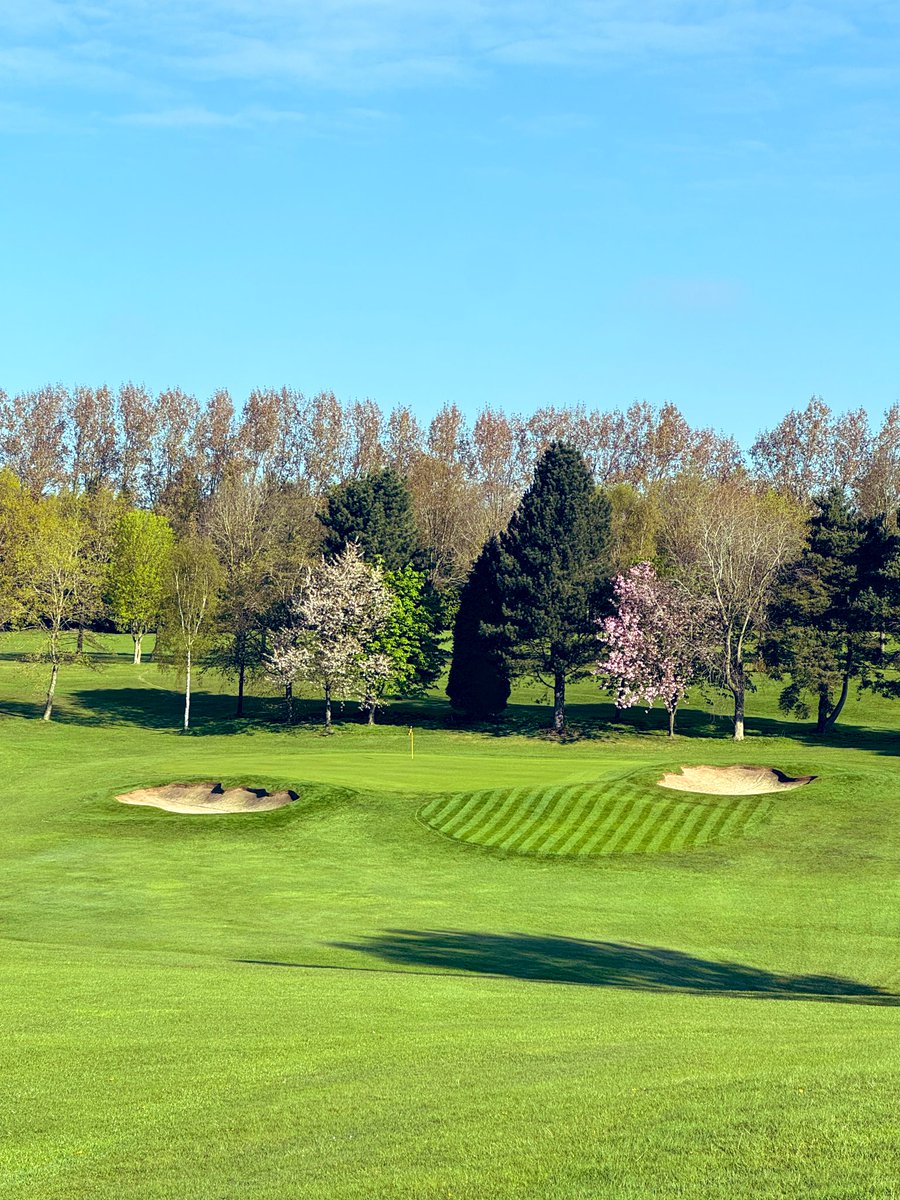 New bunkers on 10 cut and edged and ready for the sand <a href="/MoorAllertonGC/">Moor Allerton GC</a>