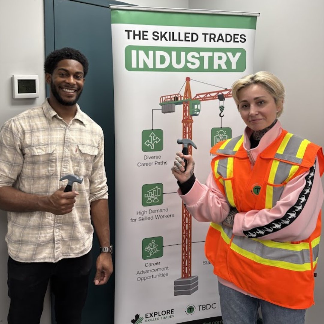 Excited to welcome our Ukrainian cohort as they begin their journey into the skilled trades! This program is more than training—it’s about empowerment, opportunity, and building a strong future. 👷‍♀️👷‍♂️

#ExploreSkilledTrades