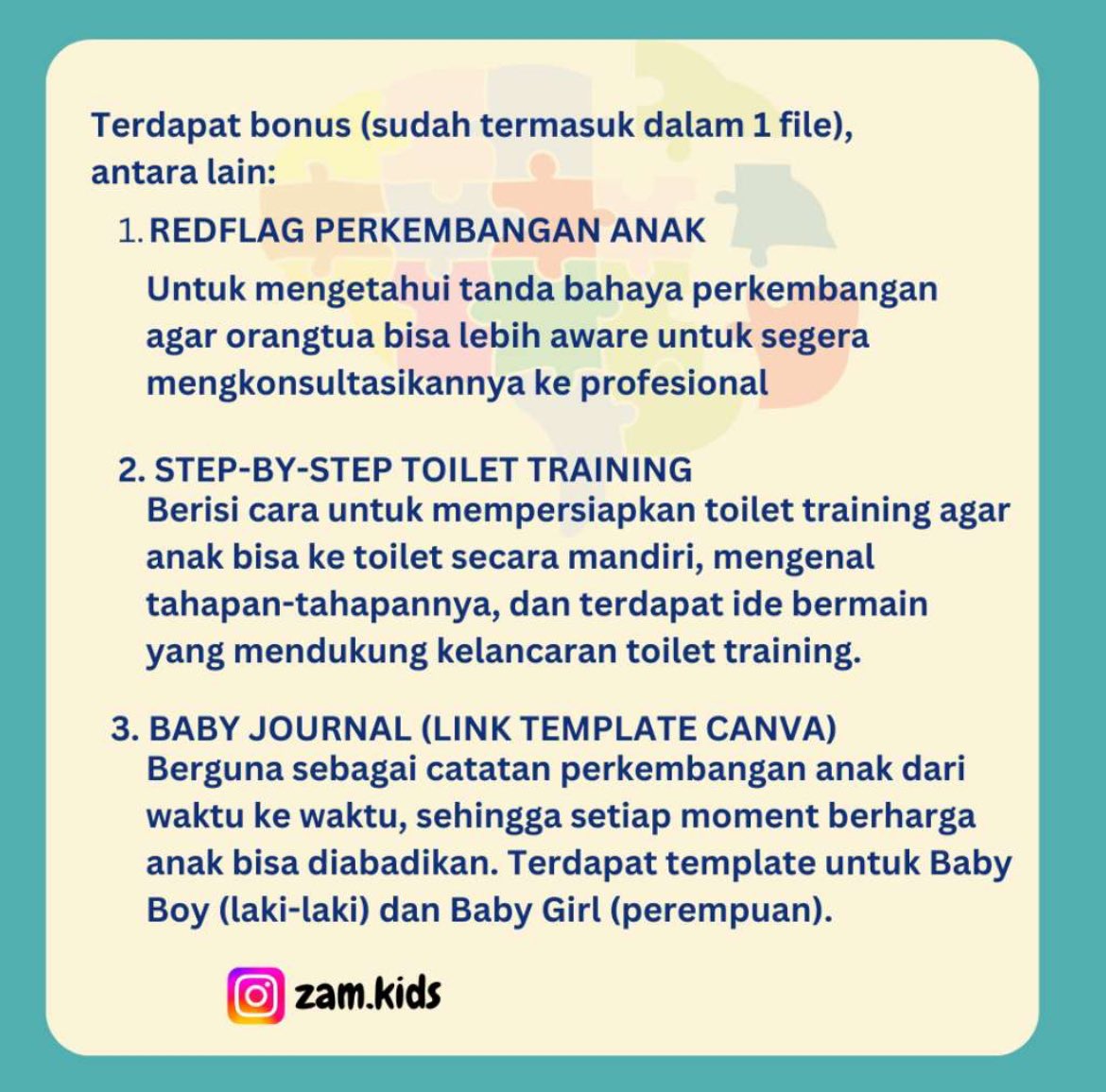 uchiitt's tweet photo. Yuk, bantu anakmu tumbuh optimal dari sekarang. Panduan untuk para ibu dan ayah, ataupun calon orangtua yang ingin anaknya tumbuh optimal. Klik link di bawah 😊
https://t.co/csntK92tE2 https://t.co/XJEEzjPG54