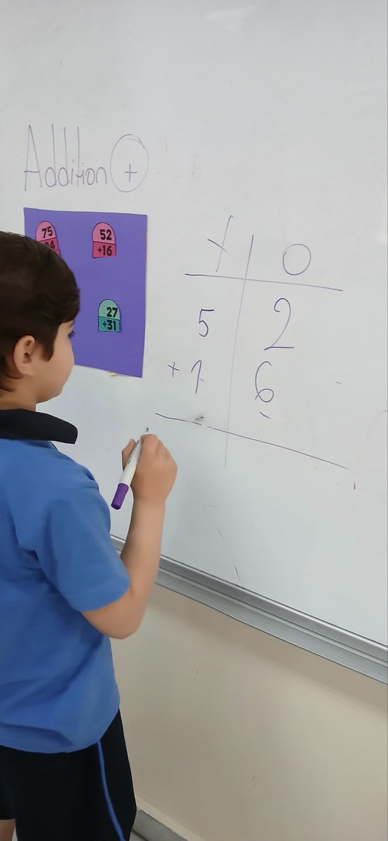 baltaji_rawan's tweet image. Grade 1 learners solved vertical addition problems and matched them to the correct answers, creating colorful popsicle sticks of knowledge! ✨➕🍭
 #MathIsCool #AdditionFun #LearningIsSweet  

@FawziehHn
@MakAishaSchool