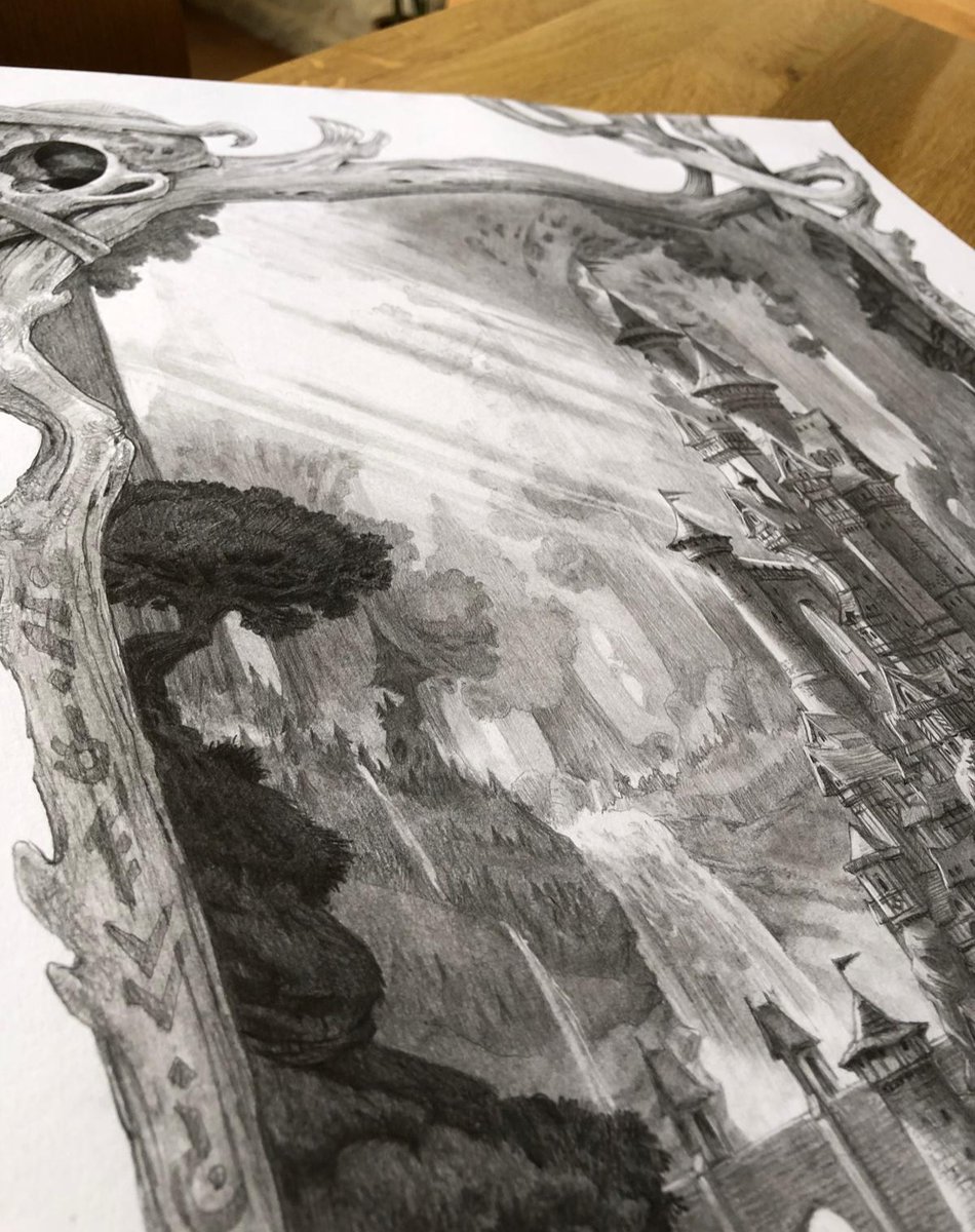 NicolasWeis's tweet image. More images from the "Hunter's Pearls" illustration / upcoming art print