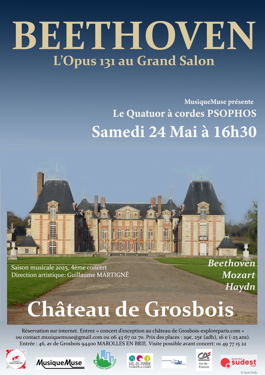 Domaine de Grosbois (@museedutrot) on Twitter photo Les dernières visites guidées pour individuels du mois d'avril ont eu lieu aujourd'hui. Vous pouvez d'ores et déja réserver vos places pour les samedi 17 et 24 mai sur #exploreparis! <a href="/CDTValdemarne/">Val-de-Marne Tourisme & Loisirs</a> <a href="/LeTrot/">Trotteur Français</a>
exploreparis.com/fr/jolisearch?… Les dernières visites guidées pour individuels du mois d'avril ont eu lieu aujourd'hui. Vous pouvez d'ores et déja réserver vos places pour les samedi 17 et 24 mai sur #exploreparis! <a href="/CDTValdemarne/">Val-de-Marne Tourisme & Loisirs</a> <a href="/LeTrot/">Trotteur Français</a>
exploreparis.com/fr/jolisearch?…