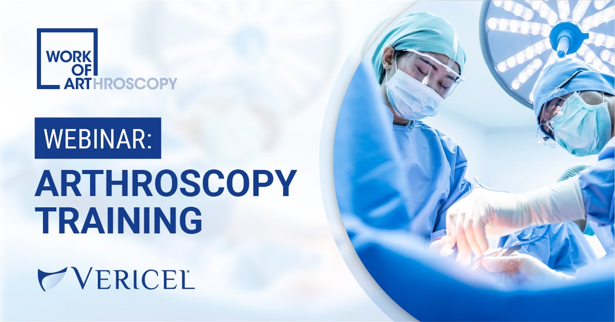 Our upcoming expert-led virtual training session on April 30 from 8:00 – 9:00 PM ET will explore arthroscopic techniques for knee cartilage repair. Sign up to learn more: bit.ly/3S15par (For HCPs Only)
