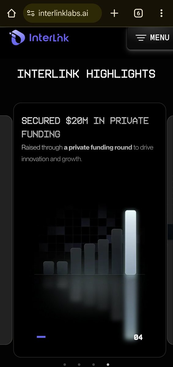 VyxCrypto629's tweet image. Trang chủ của Interlink Labs đã thay đổi thông tin, họ thay 20m$ = HUGE. Có vẻ họ đã huy động được lượng vốn đầu tư nhiều hơn ban đầu nhưng ko tiện tiết lộ. Tôi nghĩ rằng chúng ta sắp di chuyển.
#Interlinklabs #InterlinkID #ITLG