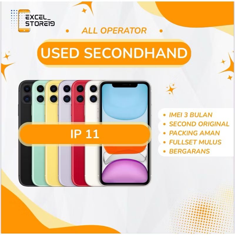 Vilay_102's tweet photo. Cek Iphone 11 64GB/128GB/256GB SEKEN FULLSET READY STOCK dengan harga Rp3.750.000. Dapatkan di Shopee sekarang! https://t.co/cbAdnt0clv https://t.co/eXTM4pNqe9