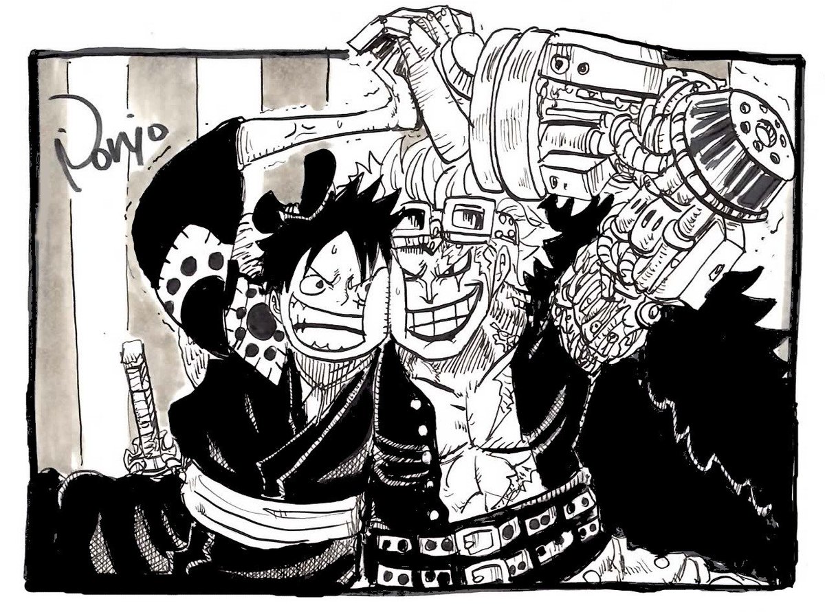 むぎゅっとルフィ&キッド ワノ国編より
#ワンピース #ONEPIECE 