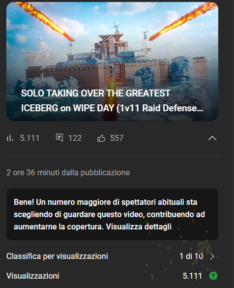 New video is out and is going pretty good so far, make sure not to miss it 😁