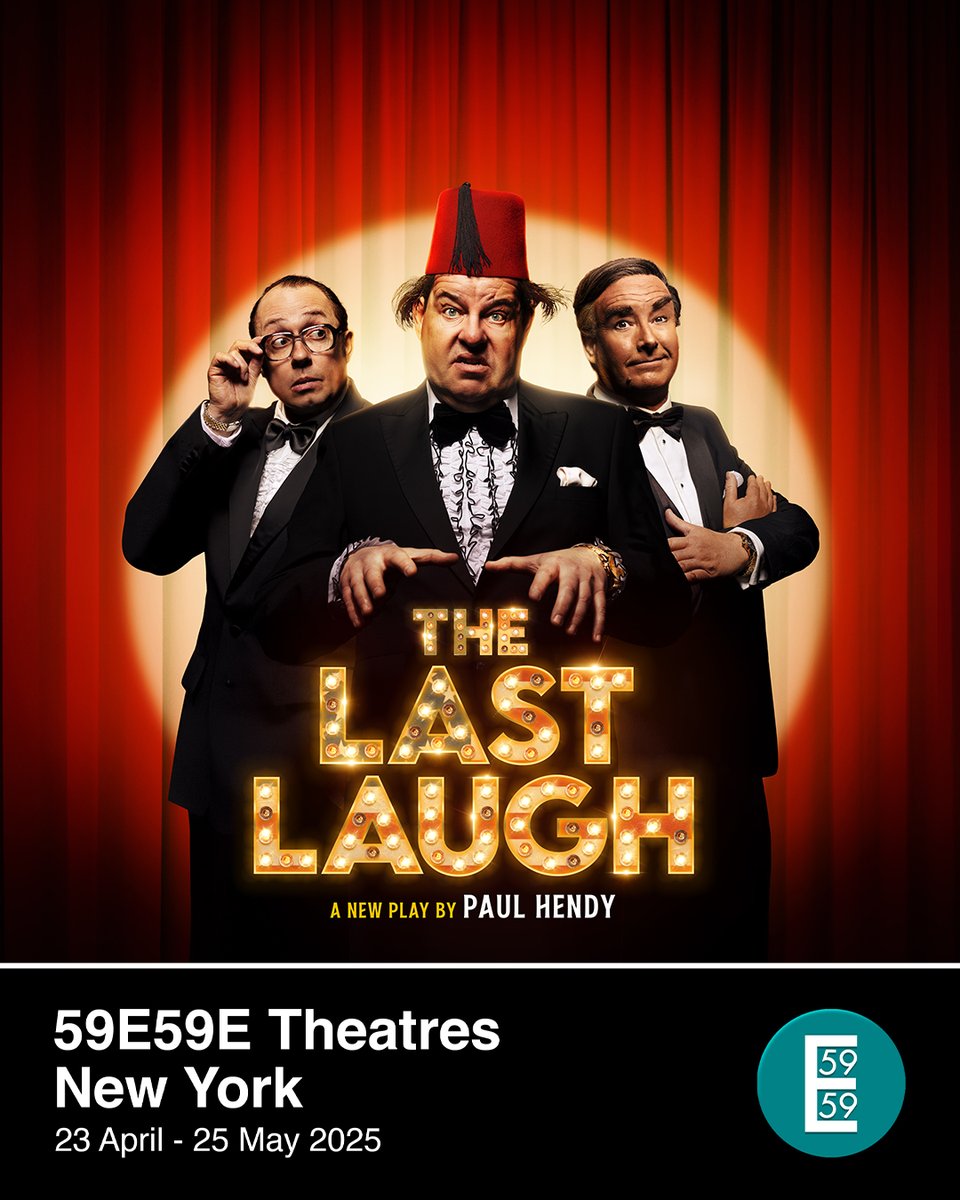 Evolution Productions (@evolutionproduk) on Twitter photo New York, New York... It's opening night!
We are so excited that <a href="/LastLaughPlay/">TheLastLaughPlay</a> kicks off its run in New York this evening @59e59 Theatres as part of the Brits Off Broadway Festival.
Have a great show!
<a href="/djwilliamsact/">Damian Williams</a> <a href="/Bobsickle/">Bob Golding</a> <a href="/simplysimon321/">Simon Cartwright</a>
<a href="/JWPOnStage/">Jamie Wilson</a> New York, New York... It's opening night!
We are so excited that <a href="/LastLaughPlay/">TheLastLaughPlay</a> kicks off its run in New York this evening @59e59 Theatres as part of the Brits Off Broadway Festival.
Have a great show!
<a href="/djwilliamsact/">Damian Williams</a> <a href="/Bobsickle/">Bob Golding</a> <a href="/simplysimon321/">Simon Cartwright</a>
<a href="/JWPOnStage/">Jamie Wilson</a>