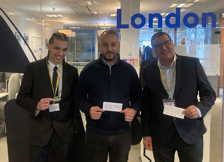 🎉 Congratulations to Mohamed B 🎉- our youngest taxi driver  ...

Who passed the Knowledge of London in 2 years at age 20. He had to wait for his 21st birthday to collect his badge.

We wish him well in the future.