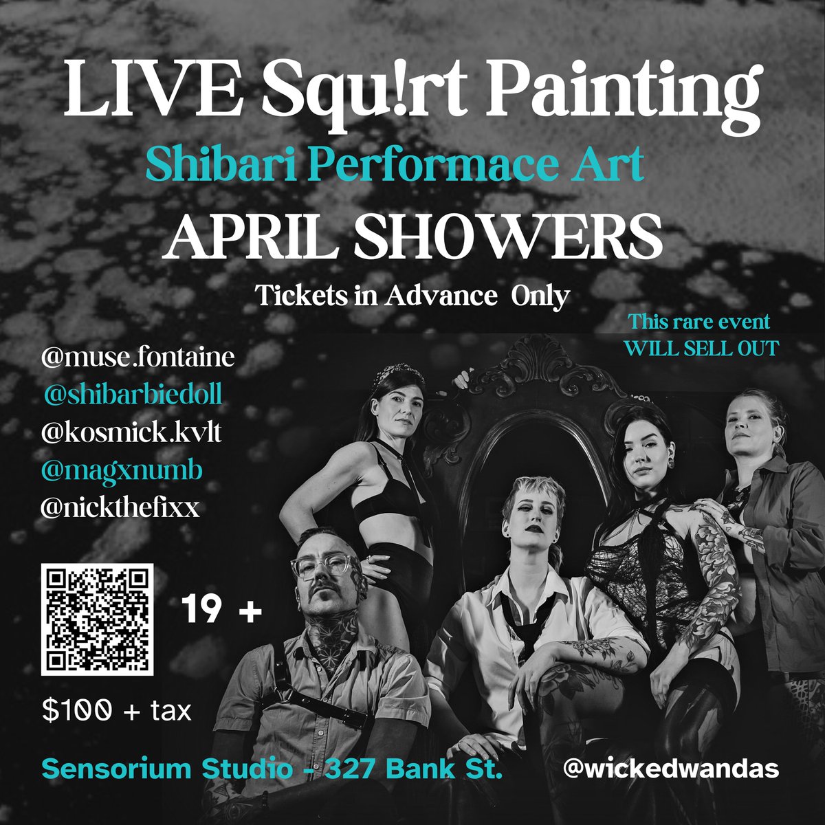 LIVE Squirt Painting Shibari Performance Art
wickedwandas.ca/collections/wi…

#ottawaart #ottawaartist #avantgarde #wickedwandas

<a href="/magXnumb/">𝙼𝙰𝙶 𝙽𝚄𝙼𝙱</a> 
<a href="/shibarbiedoll/">Shibarbie</a> 
<a href="/NickFixx/">NickTheFixx</a> 
<a href="/kosmick/">Mick Anderson</a>.kvlt
<a href="/muse_fontaine/">musefontaine</a>