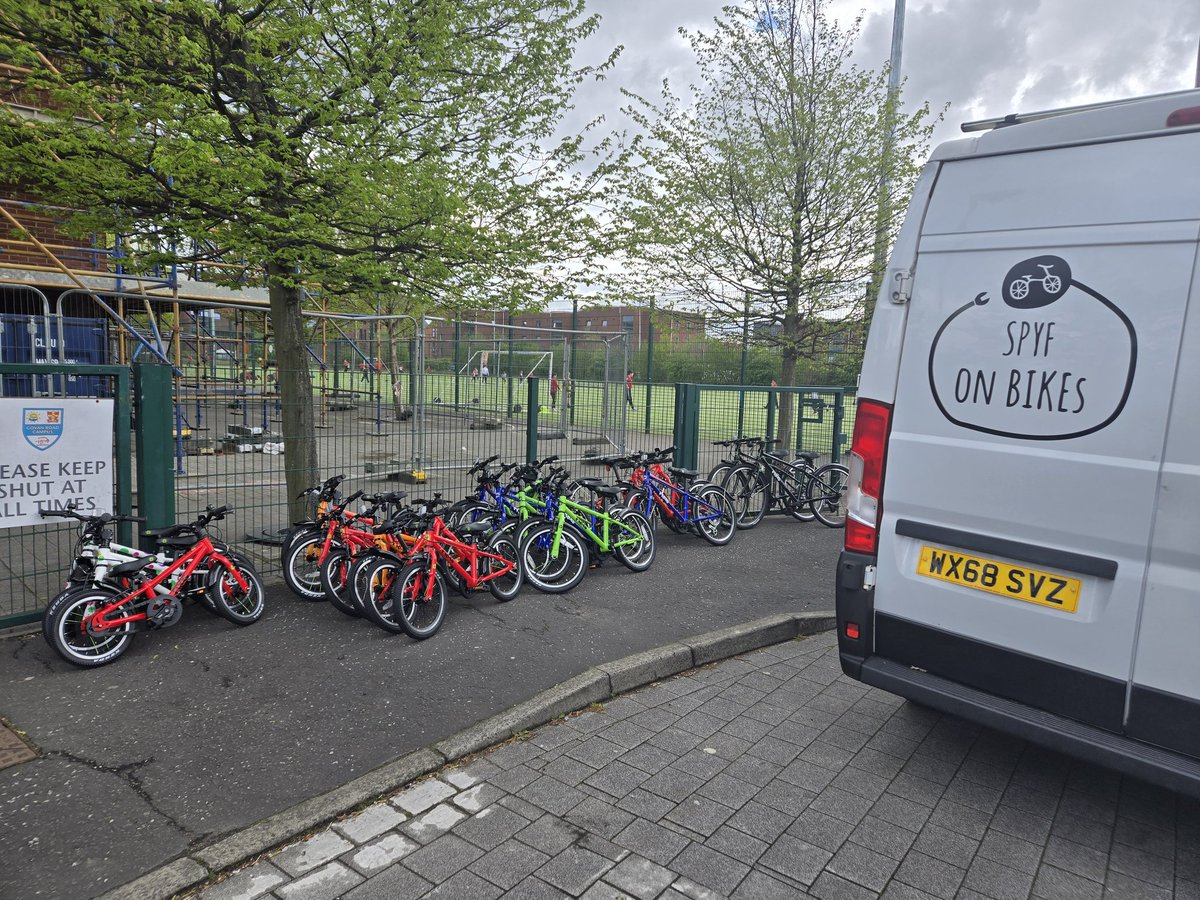 Alix Drever (@asgovan) on Twitter photo Bike delivery day! <a href="/RiversideGovan/">Riverside Primary</a> <a href="/StSavioursGovan/">St Saviour's Primary</a>. Thanks to <a href="/StPaulsYF/">St Pauls Youth Forum</a> <a href="/WeAreCyclingUK/">Cycling UK</a> Cannot wait to get the pupils pedalling!! <a href="/PEPASSGlasgow/">PEPASS Glasgow</a> Bike delivery day! <a href="/RiversideGovan/">Riverside Primary</a> <a href="/StSavioursGovan/">St Saviour's Primary</a>. Thanks to <a href="/StPaulsYF/">St Pauls Youth Forum</a> <a href="/WeAreCyclingUK/">Cycling UK</a> Cannot wait to get the pupils pedalling!! <a href="/PEPASSGlasgow/">PEPASS Glasgow</a>