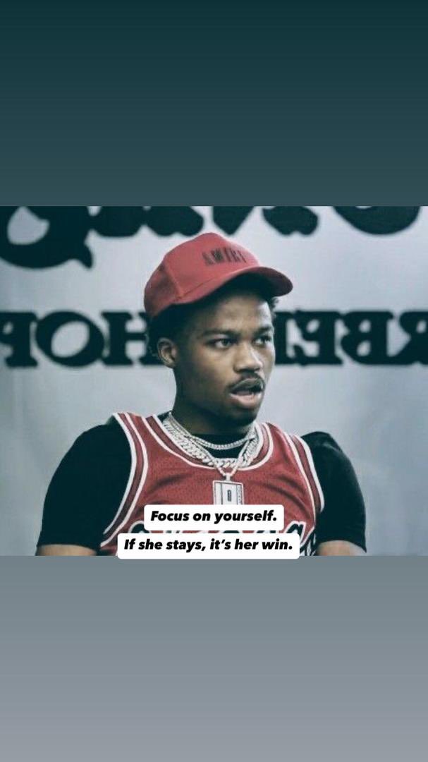 Focus on yourself bro