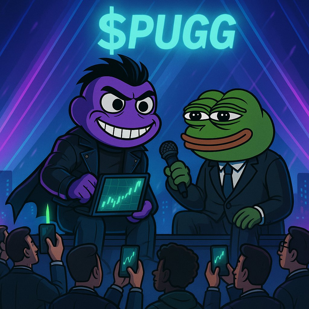 🚀 PEPE &amp; PUGG just dropped into the market like absolute legends.

They're not just shilling... they’re starting a movement.

The vibes? ✅
The chart? 📈
The community? 🔥

The next memecoin meta is here — and if you're reading this, you're still early.

$PUGG x $PEPE — Don’t