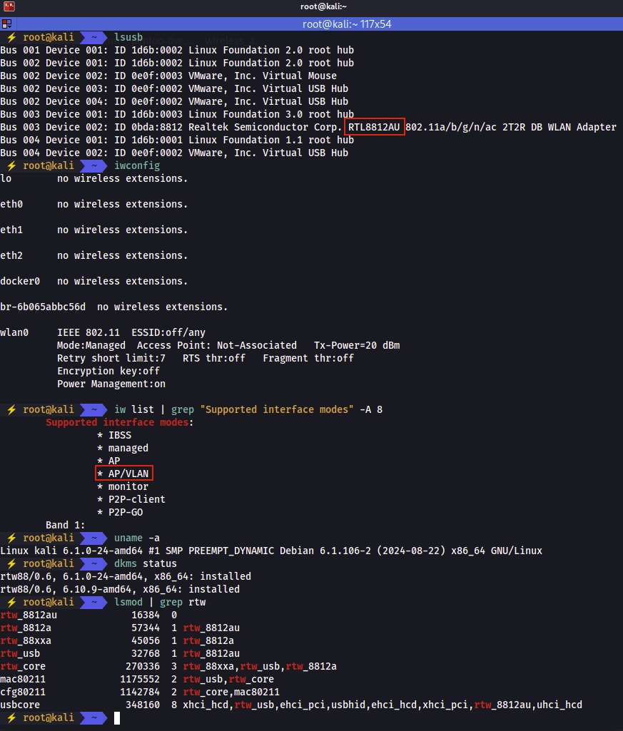 Thought your RTL88xx WiFi adapters were useless for hacking? I did too, but thanks to github.com/lwfinger/rtw88, they work!! These drivers make them fully functional, even with VIF support. If I hadn’t seen it, I wouldn’t believe it. I tested them and they work. 😎

#hacking #wifi
