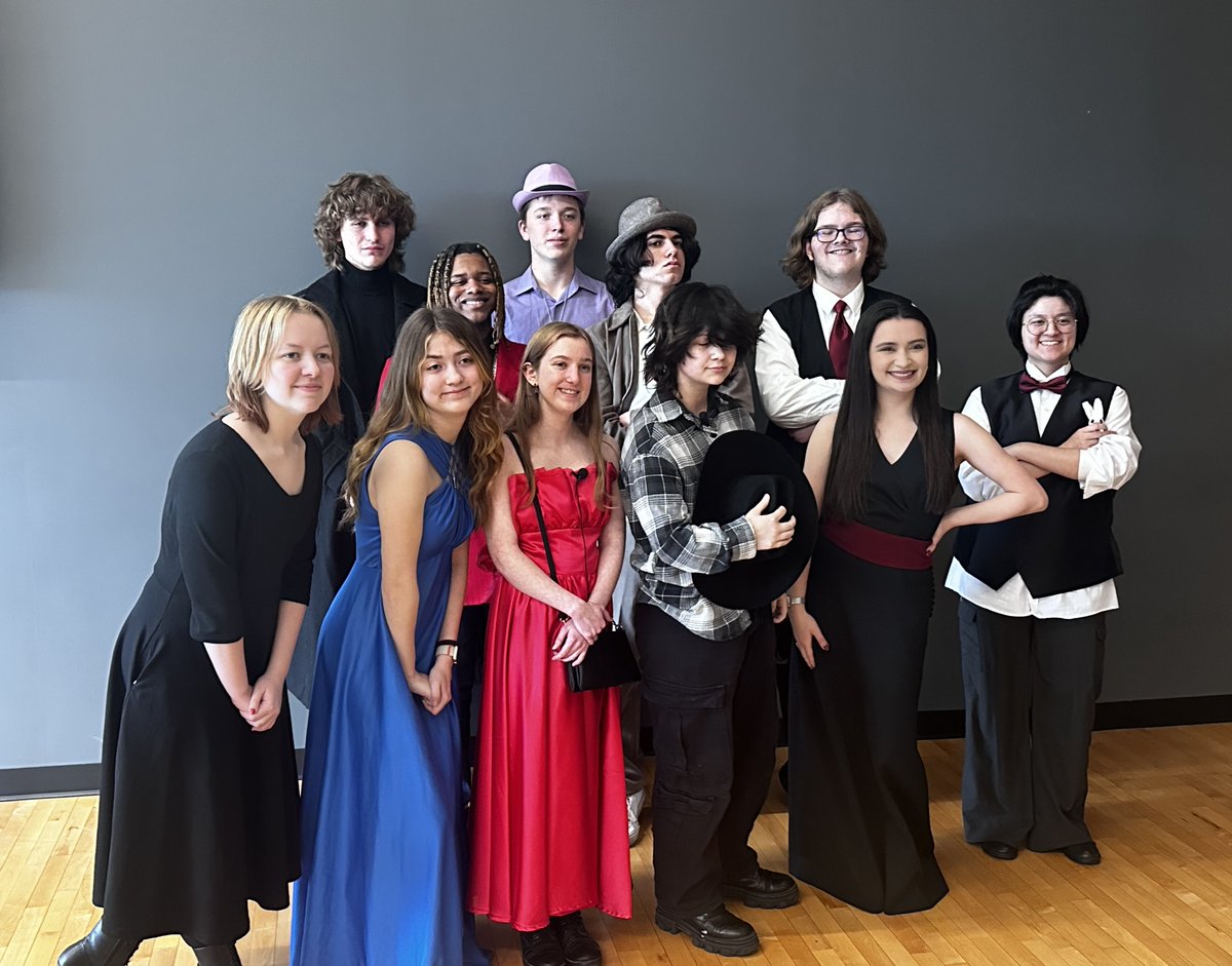 A memorable night of mystery &amp; talent <a href="/StChasCC/">St. Charles Community College</a> ! NPHS students brought their A-game to a collaborative murder mystery event. So much talent on display in writing, design, culinary, &amp; theatre! #WeAreWentzville