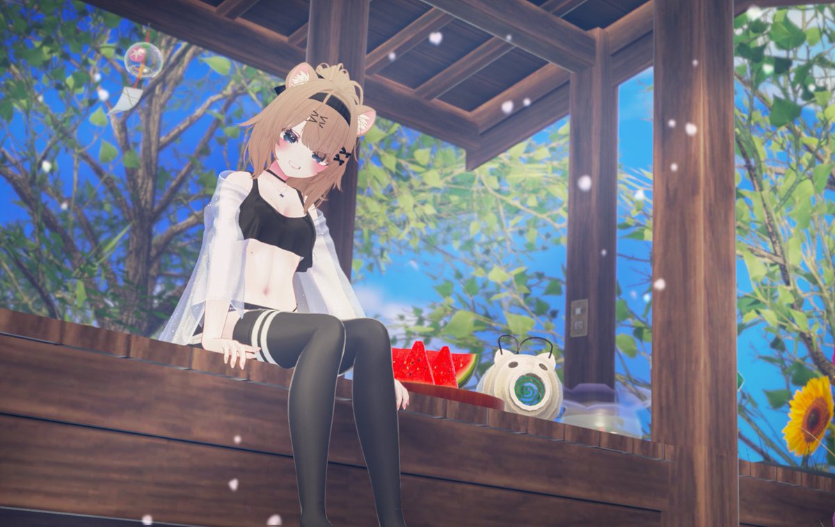 おはよ！

#愛莉 #Airi #Airi3D #VRChat