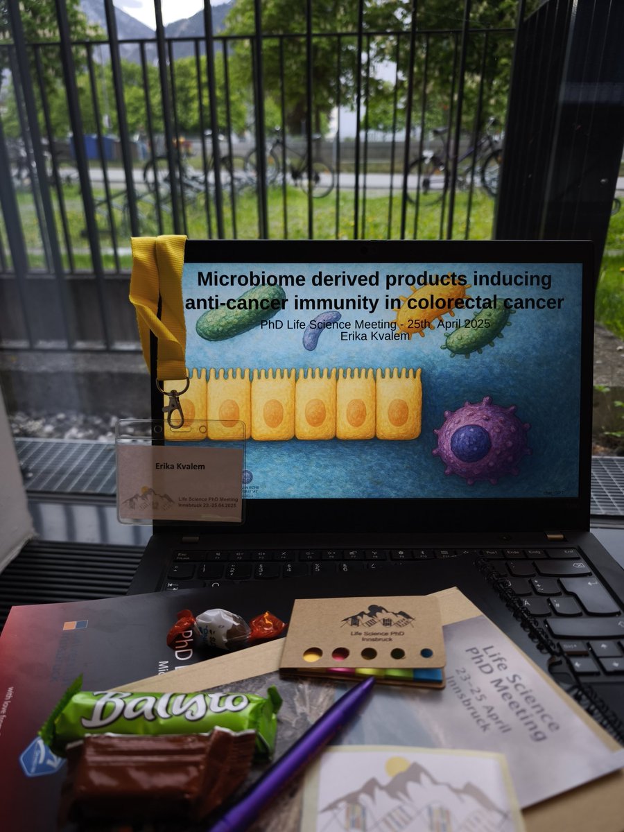 Excited about giving a talk next Friday at the PhD Life Science Meeting 2025 at the Medical University of Innsbruck. When I started this journey I dreamt of giving a talk at this conference. Good things take time. #PhDlife #microbiota #innsbruck #medicaluniversity
