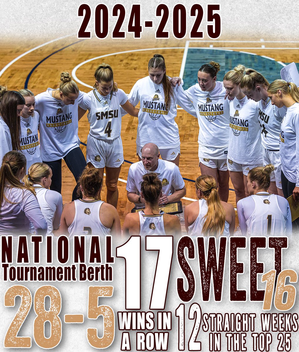 A season defined by grit, growth, and unforgettable memories — capped off with a Sweet 16 run. Proud of the journey, hungry for more.🐴🏀 #letsride #mustangnation