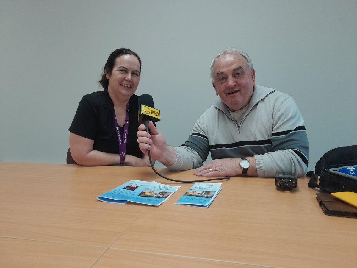 Carlow Kilkenny ICPOP (@cwkkicpop) on Twitter photo Thank you to Nickey Brennan from <a href="/CRKC1/">CRKC 88.7FM</a> for visiting our ICPOP hub in Kilkenny. Nickey interviewed our Advanced Nurse Practitioner Cathriona Normoyle (pictured); Ruth Gibbons Case Manager; Liz Nolan Community Connector & our Social Worker Philip O' Reilly <a href="/HSELive/">HSE Ireland</a> #frailty Thank you to Nickey Brennan from <a href="/CRKC1/">CRKC 88.7FM</a> for visiting our ICPOP hub in Kilkenny. Nickey interviewed our Advanced Nurse Practitioner Cathriona Normoyle (pictured); Ruth Gibbons Case Manager; Liz Nolan Community Connector & our Social Worker Philip O' Reilly <a href="/HSELive/">HSE Ireland</a> #frailty