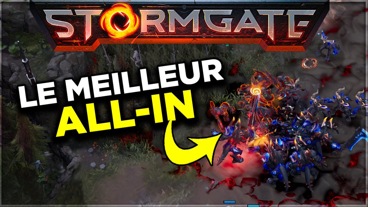Vous voulez tester <a href="/PlayStormgate/">Stormgate</a> ? Je vous présente une stratégie dessus : Le all-in Brute ! 

youtu.be/2u5-MkL3e3I