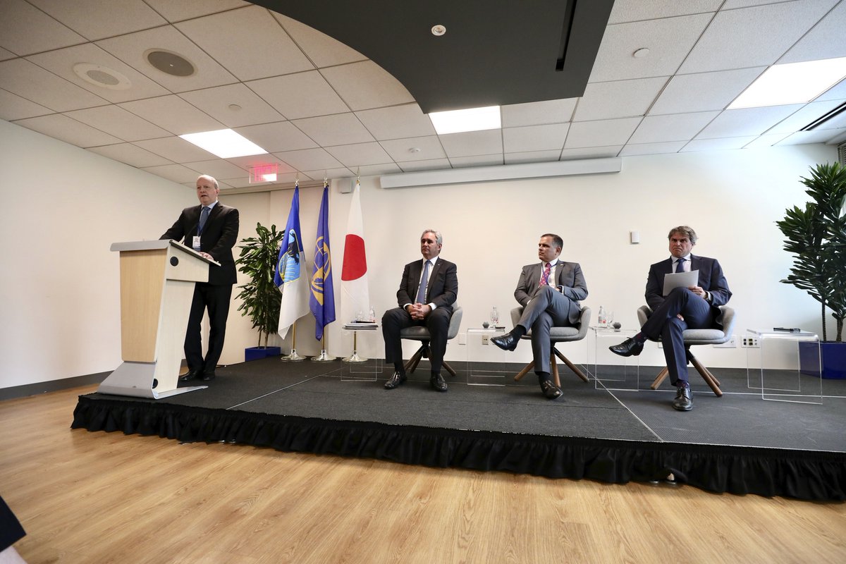 We thank the Government of Japan and <a href="/KatsunobuKato1/">加藤勝信</a>, Hon. Minister of Finance, for joining us today at the IDB for a high-level dialogue on advancing sustainable development and investment in #LatinAmerica and the #Caribbean.

The dialogue featured senior authorities, including