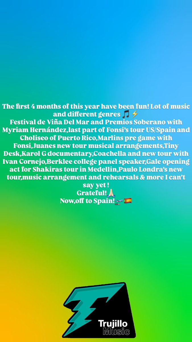 Grateful!🙏🏻🎵