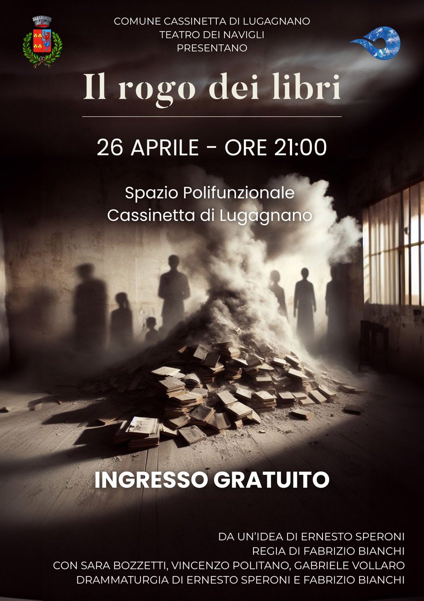 #Liberazione #cultura #teatro #spettacolo #ingresso #teatrodeinavigli #cassinettadilugagnano