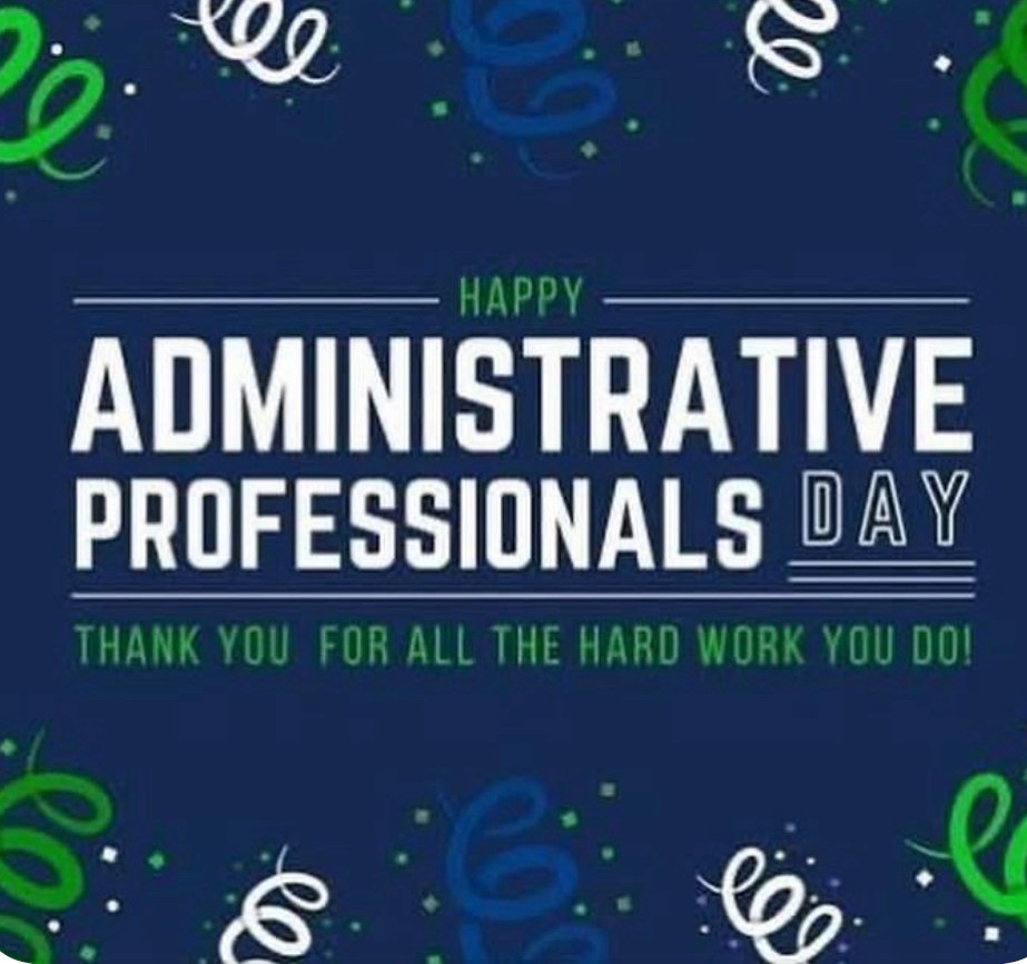 StRayElementary's tweet image. Today, we take a moment to celebrate and express our heartfelt gratitude for our incredible administrative assistants on Administrative Assistant&apos;s Day. These dedicated individuals work tirelessly behind the scenes, ensuring that our school runs smoothly and efficiently.