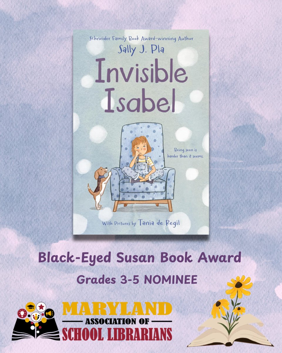 ACM Kids & Illustration (@acm_kidsandillo) on Twitter photo Illustrator <a href="/TaniadeRegil/">Tania de Regil</a>’s INVISIBLE ISABEL is nominated for the Maryland Association of School Librarians’ Black-Eyed Susan Book Award!🤍📚
✨ <a href="/QuillTreeBooks/">Quill Tree Books</a> Illustrator <a href="/TaniadeRegil/">Tania de Regil</a>’s INVISIBLE ISABEL is nominated for the Maryland Association of School Librarians’ Black-Eyed Susan Book Award!🤍📚
✨ <a href="/QuillTreeBooks/">Quill Tree Books</a>