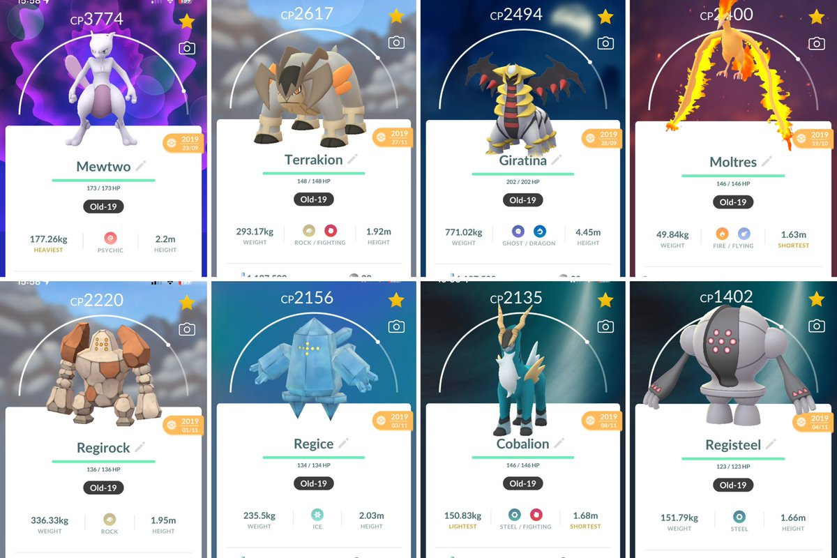 🍀🤞Guaranteed Lucky Pokemon Giveaway (2019)🤞🍀 

🎁3 Winners will get to pick any one of these Legendary Pokemon from 2019*

🔮Mewtwo
🪨Terrakion
🐉Giratina
🔥Moltres
🪨Regirock
🧊Regice
🦾Cobalion 
🤖Registeel

To Enter Its Simple:
❤️ Like This Post
🔥 Follow Us 
📲 Comment