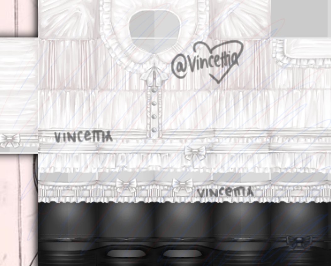 I dont enjoy drawing ruffles, but without them the outfit looks like somethings missing which are the RUFFLES.😔

shirt: roblox.com/catalog/985582…
pants: roblox.com/catalog/103739…

!! more are recolors in my group ;)