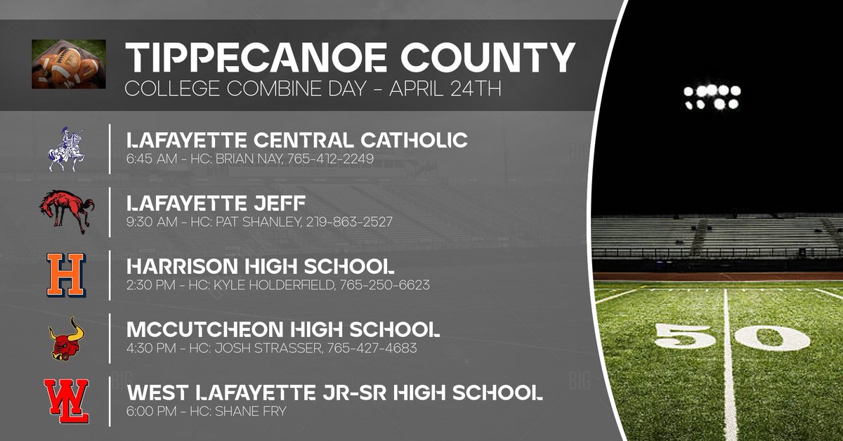 Kyle Holderfield (@coach_h_hhs) on Twitter photo Thanks for the idea <a href="/CoachShanley/">Pat Shanley</a>.
There are two parking areas tomorrow at HHS. Coaches, there is parking right behind the stadium or you can park in the soccer lot for a short walk to the stadium.
I would suggest arriving a few minutes before 2:20 to avoid student traffic! Thanks for the idea <a href="/CoachShanley/">Pat Shanley</a>.
There are two parking areas tomorrow at HHS. Coaches, there is parking right behind the stadium or you can park in the soccer lot for a short walk to the stadium.
I would suggest arriving a few minutes before 2:20 to avoid student traffic!