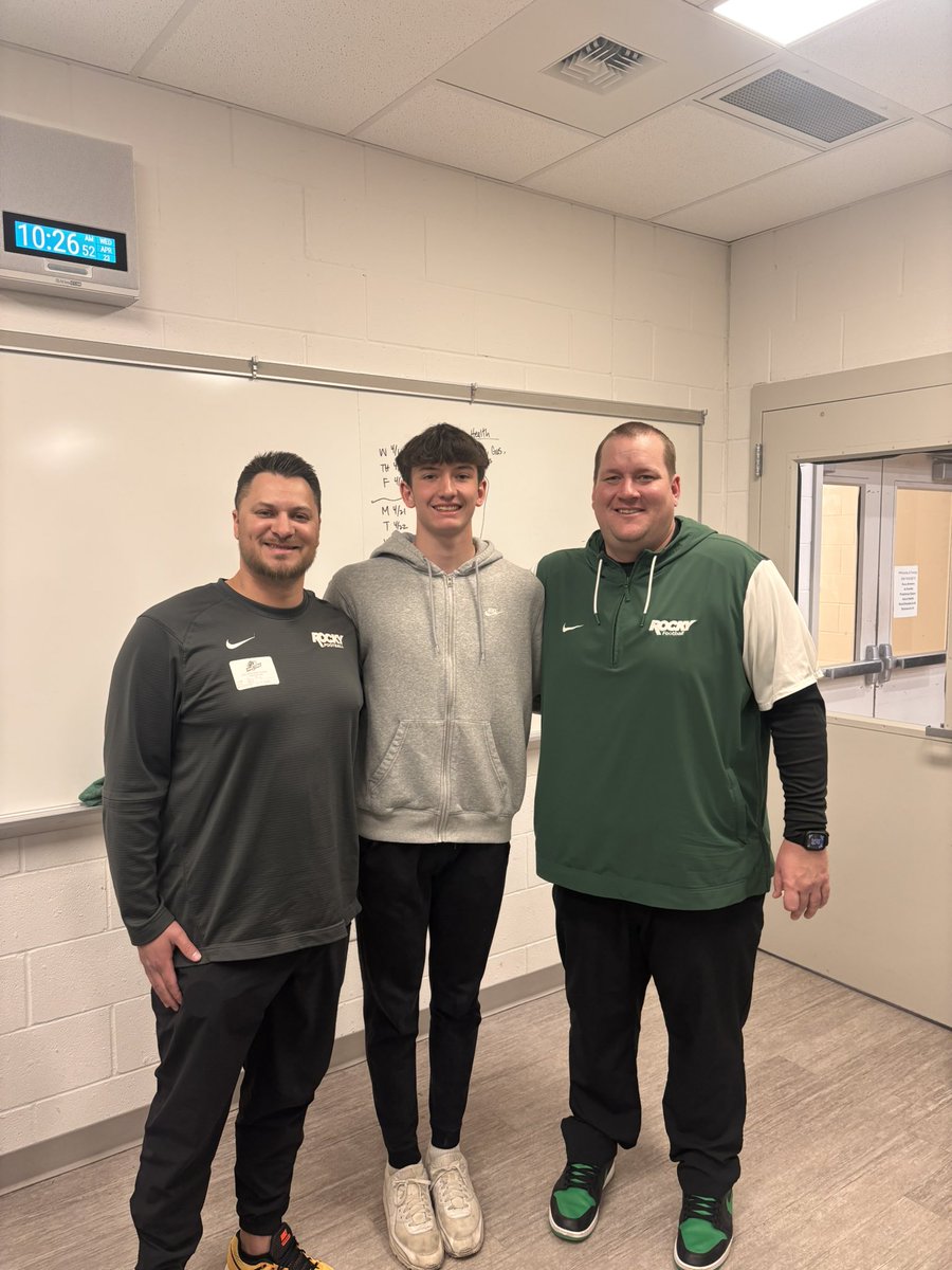 Bobby Gutzman (@bgutzman2026) on Twitter photo After a great visit from <a href="/SamMoraJr/">Coach Samuel Mora Jr.</a> I am grateful to have received an offer from <a href="/Rocky_Football/">Rocky Football</a>!! <a href="/Coach_Stutz/">Chris Stutzriem</a> <a href="/CoachBlome/">Teague Blome</a> <a href="/Coach_Melendo/">Jordan Melendo</a> <a href="/GallatinRaptor/">GALLATIN RAPTOR FOOTBALL</a> After a great visit from <a href="/SamMoraJr/">Coach Samuel Mora Jr.</a> I am grateful to have received an offer from <a href="/Rocky_Football/">Rocky Football</a>!! <a href="/Coach_Stutz/">Chris Stutzriem</a> <a href="/CoachBlome/">Teague Blome</a> <a href="/Coach_Melendo/">Jordan Melendo</a> <a href="/GallatinRaptor/">GALLATIN RAPTOR FOOTBALL</a>