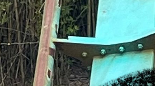 Uniphication's tweet photo. @flip4liberty @RCXcyclopedia @SaxOnTracks I'm no engineer so maybe it's nothing to worry about, but this part looks like more than "just cosmetic" to me. Unless there's supposed to be a chunk missing from that part of the support lmao https://t.co/UvYqG4FEDK
