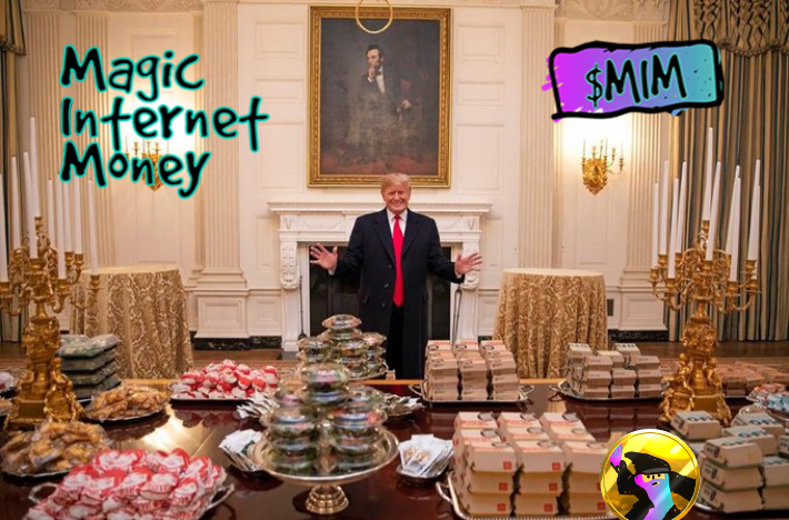 Trump's dinner with the Magic Internet Money Wizards