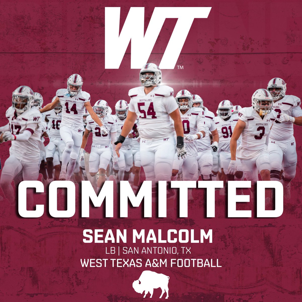 SeanMalco31's tweet photo. Blessed to announce my juco days are over! Commited 🦬 @CoachJoshLynn @coachjrick @CoachMikeBethea @coachphilaustin @CoachCrooksFC 
#jucoproduct https://t.co/4QPkdrfD9n