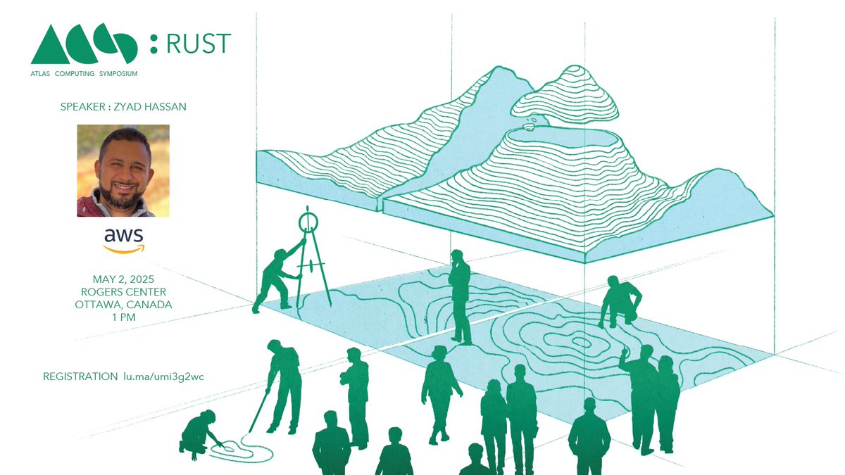 Atlas Computing Symposium : Rust (Friday, May 2, 2025 - Ottawa, Canada) lu.ma/umi3g2wc

Speaker highlight: Zyad Hassan is a Senior Applied Scientist in the Automated Reasoning Group at Amazon Web Services (AWS), where he works on the Kani Rust Verifier.