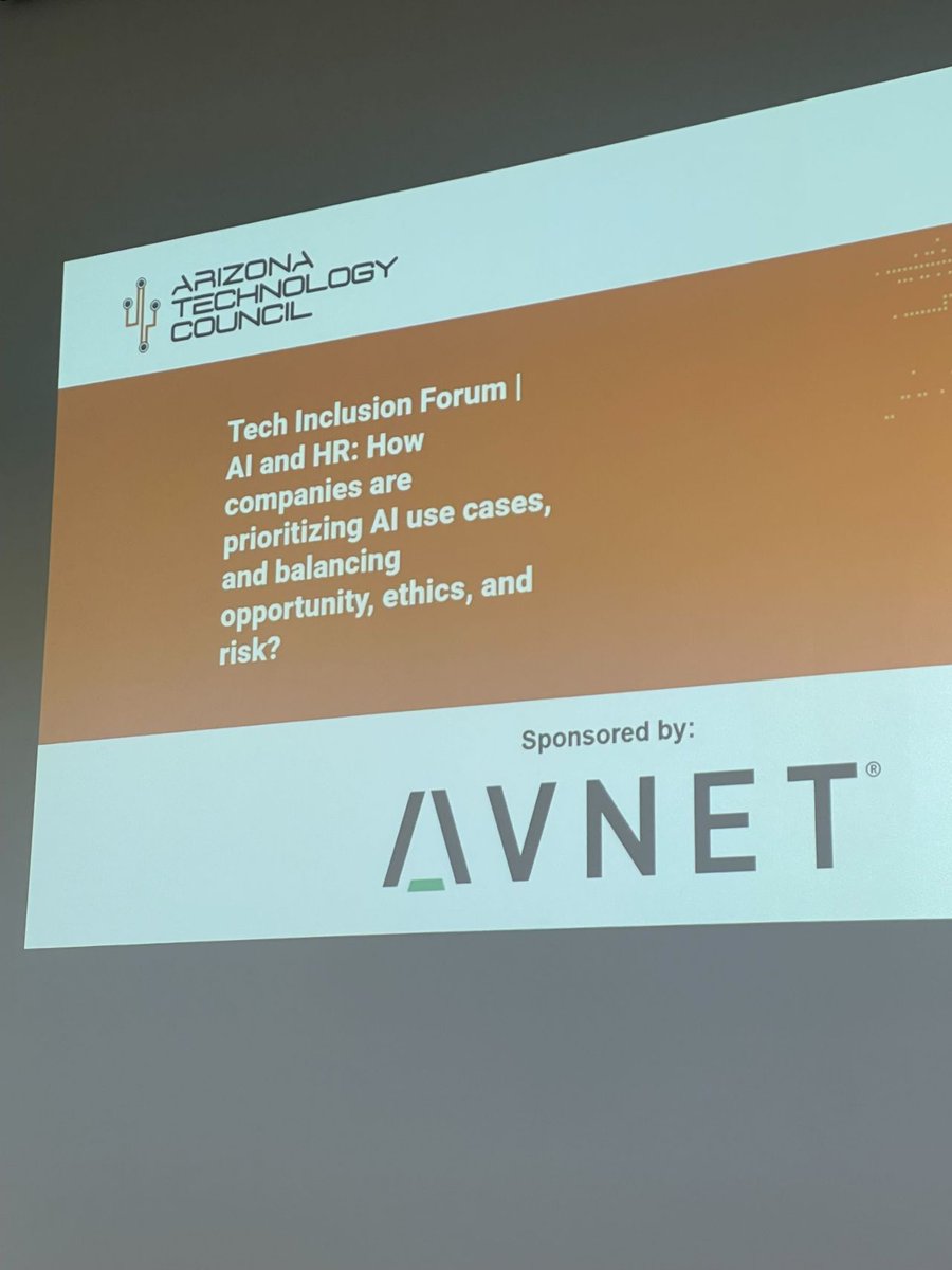 aztechcouncil's tweet image. What an incredible turnout for yesterday’s Tech Inclusion Forum! 🎉 A huge thanks to sponsor @Avnet and our amazing panelists for sharing their expertise on fostering inclusive workplaces. Grateful to our 50+ attendees for being part of the conversation! 💡 #TechInclusion #AZTech