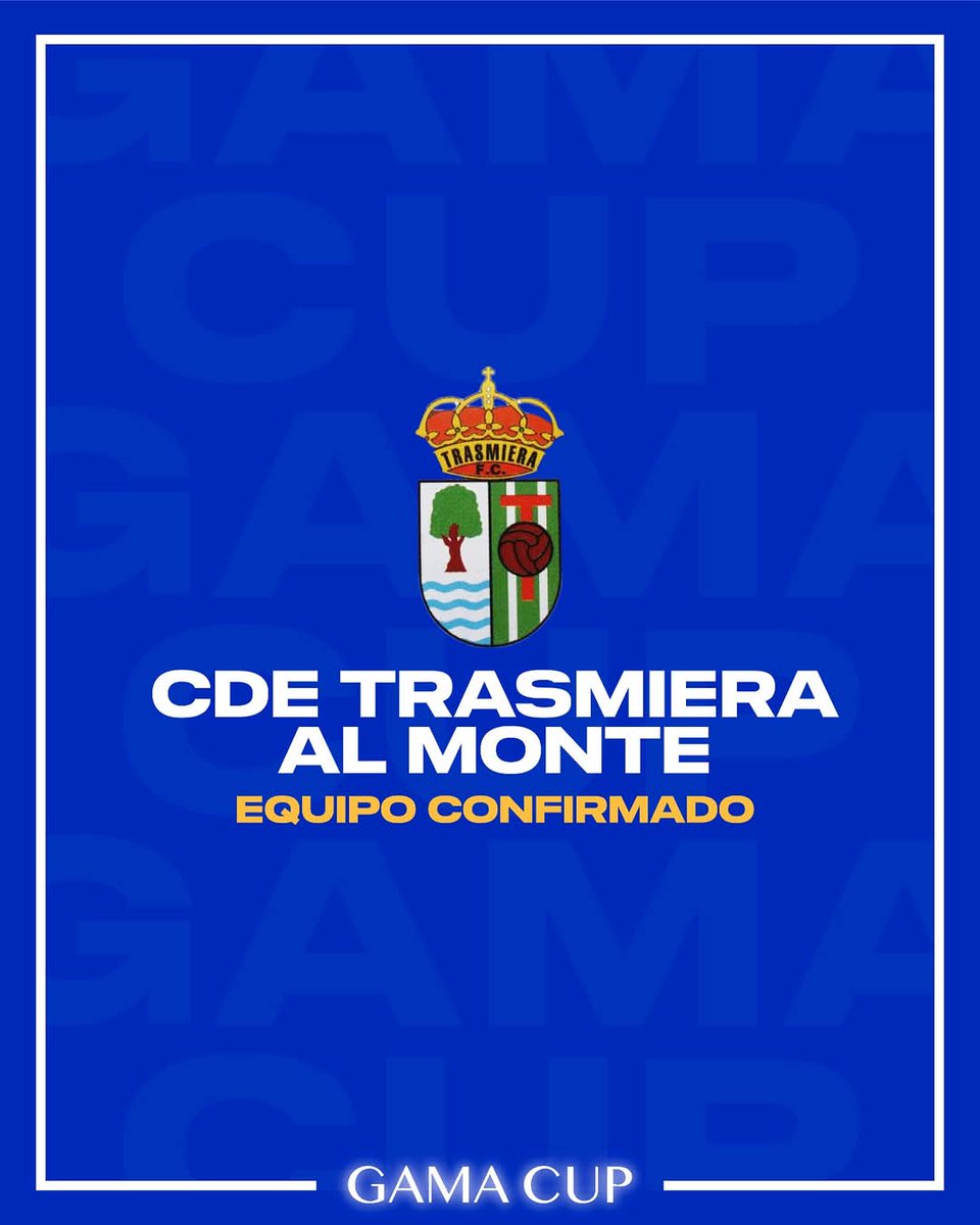 Equipo confirmado ⚽

El Trasmiera al Monte se presenta con sus equipos en la Gama Cup 2025 🏆

#GamaCup