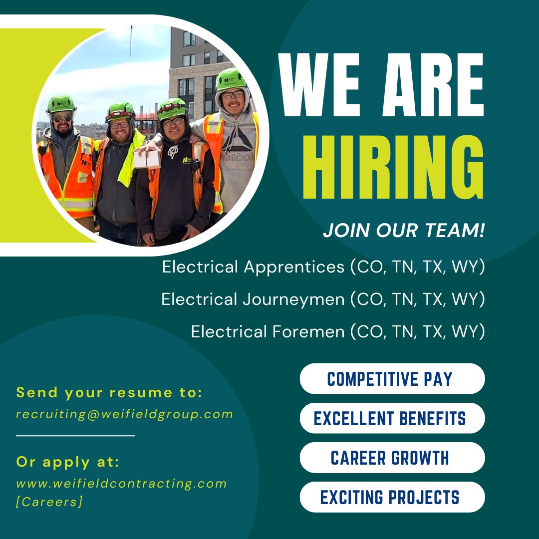 Weifield Group tweet media