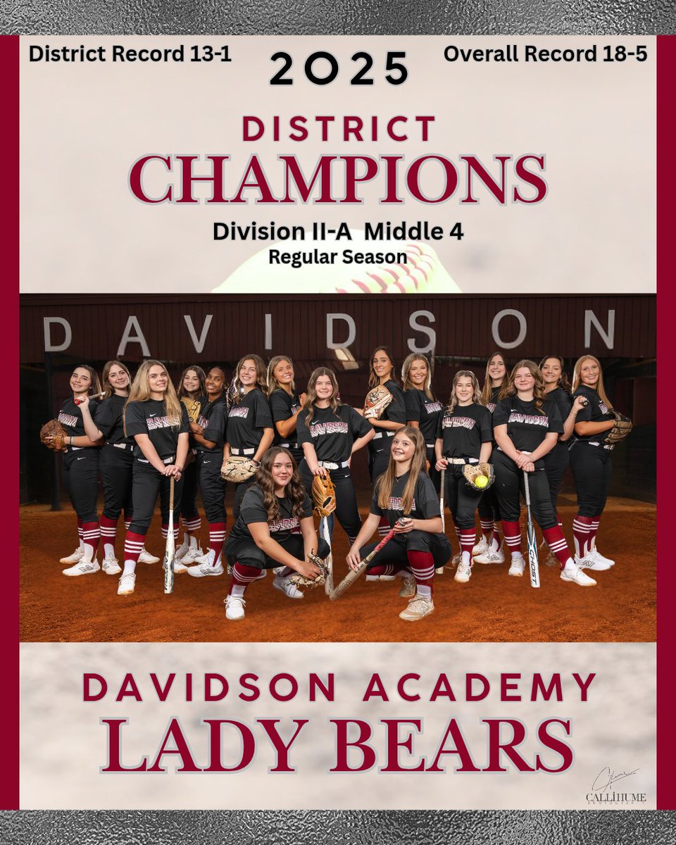 DavidsonBears's tweet photo. Congratulations on a great season! Regional tournament schedule coming soon... https://t.co/qpOkaSbay5