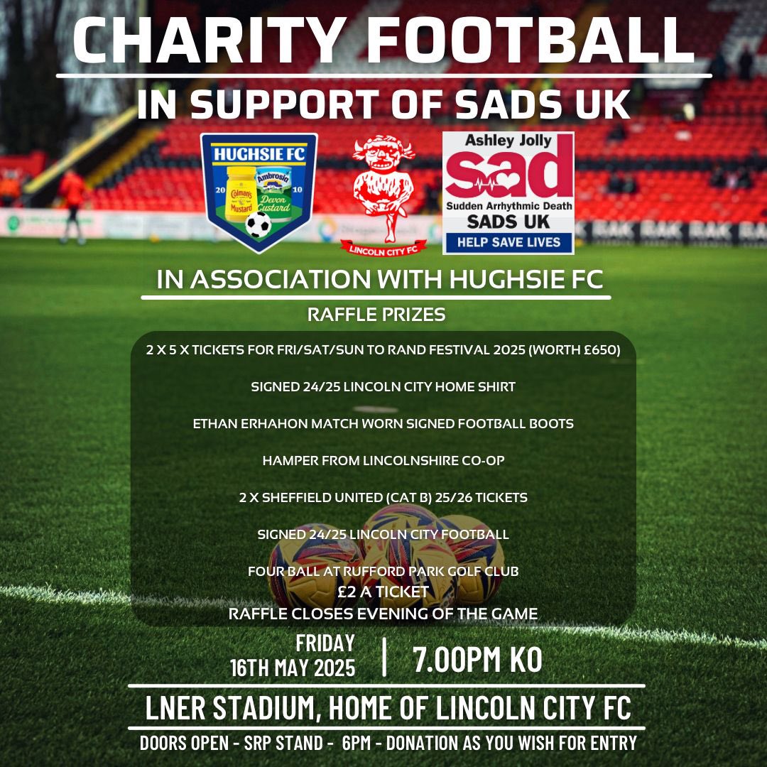 Some amazing prizes available from our raffle at <a href="/LincolnCity_FC/">Lincoln City FC 🇺🇦</a> in a few weeks. £2 a ticket 🎫 💙💛🎗️

justgiving.com/page/matt-hard…