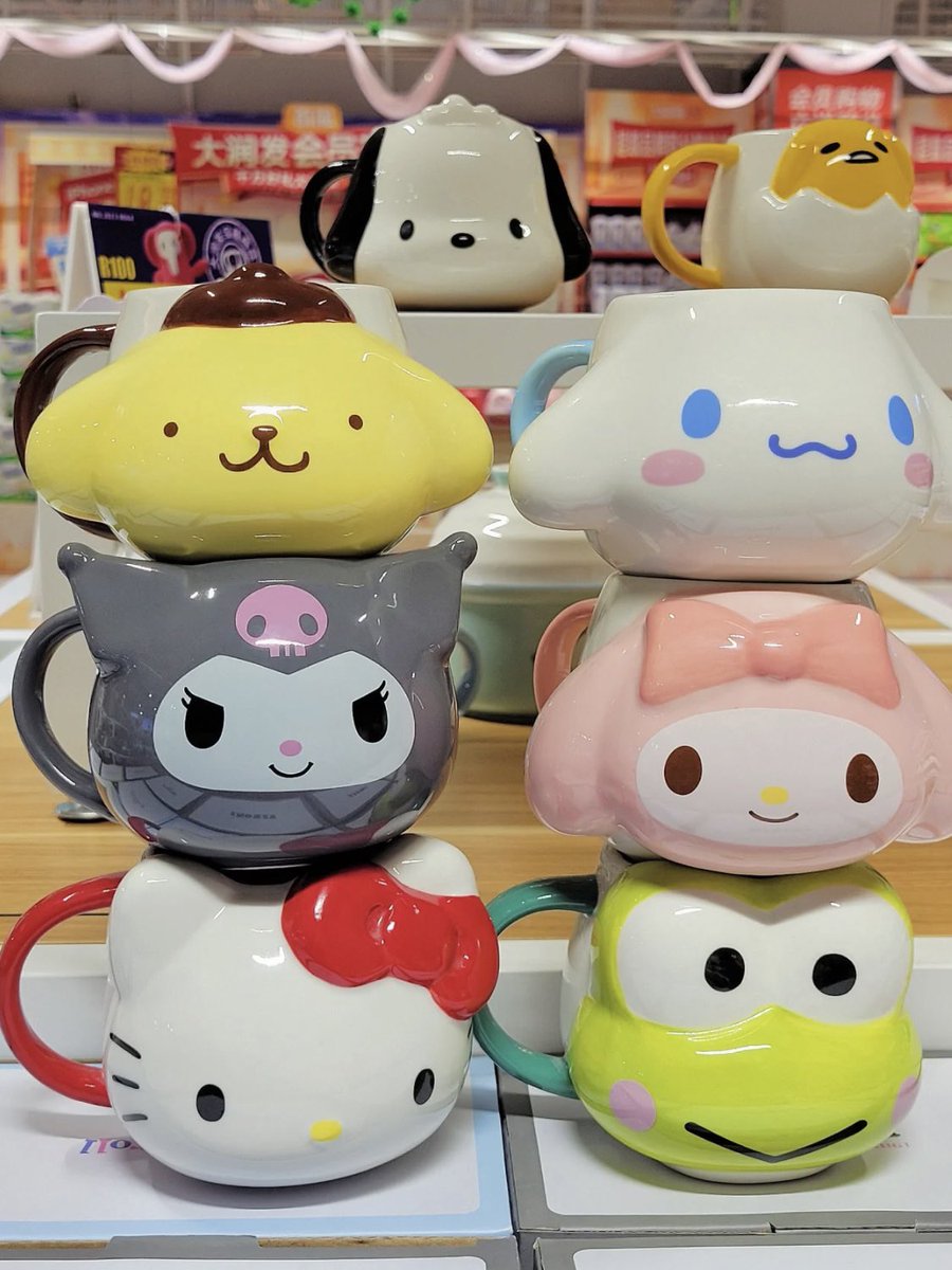 sanrio mugs