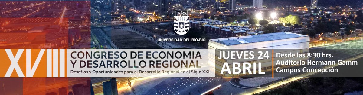 ¡Muchas gracias a todas las personas que se han inscrito para asistir al congreso de mañana! Los esperamos desde las 8:30 horas para aprender y reflexionar en torno a la economía y desarrollo regional del siglo XXI. Nos vemos 😃.